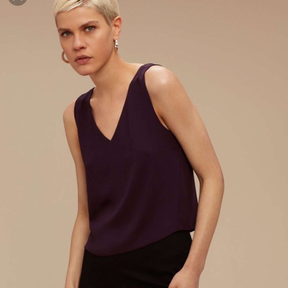 Aritzia BABATON Murphy Tank Sz S